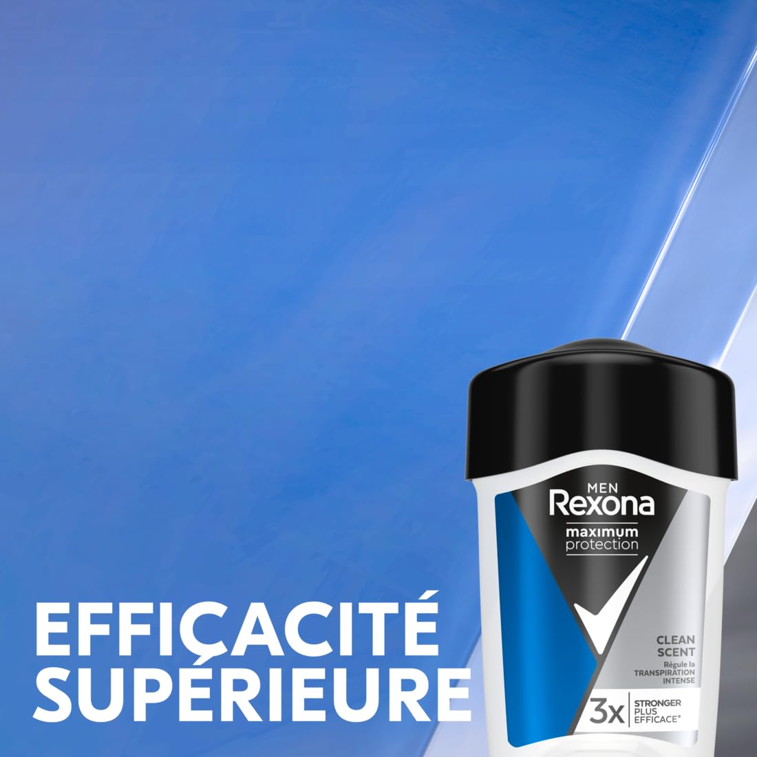 Parfum frais du Déo-Crème Rexona, impression nette