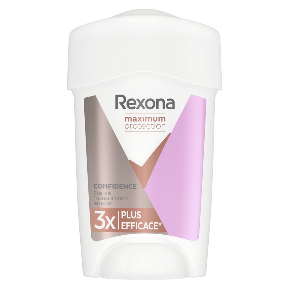 Rexona Protection Maximale Déodorant Crème en baton: protection durable contre transpiration et odeurs