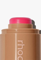 Rhode Juice Box Rose vif Blush, emballage compact pour le sac