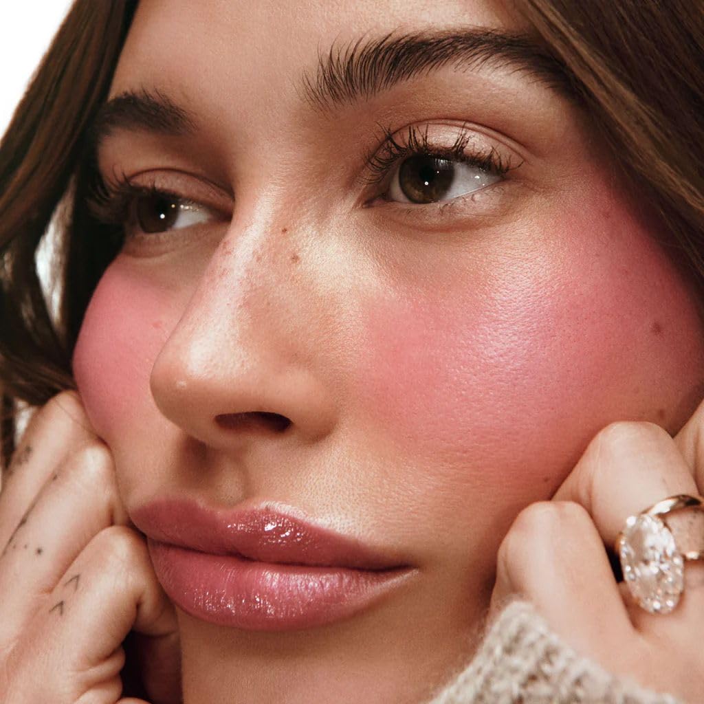 Texture crème douce du Rhode Juice Box Rose vif Blush pour hydrater