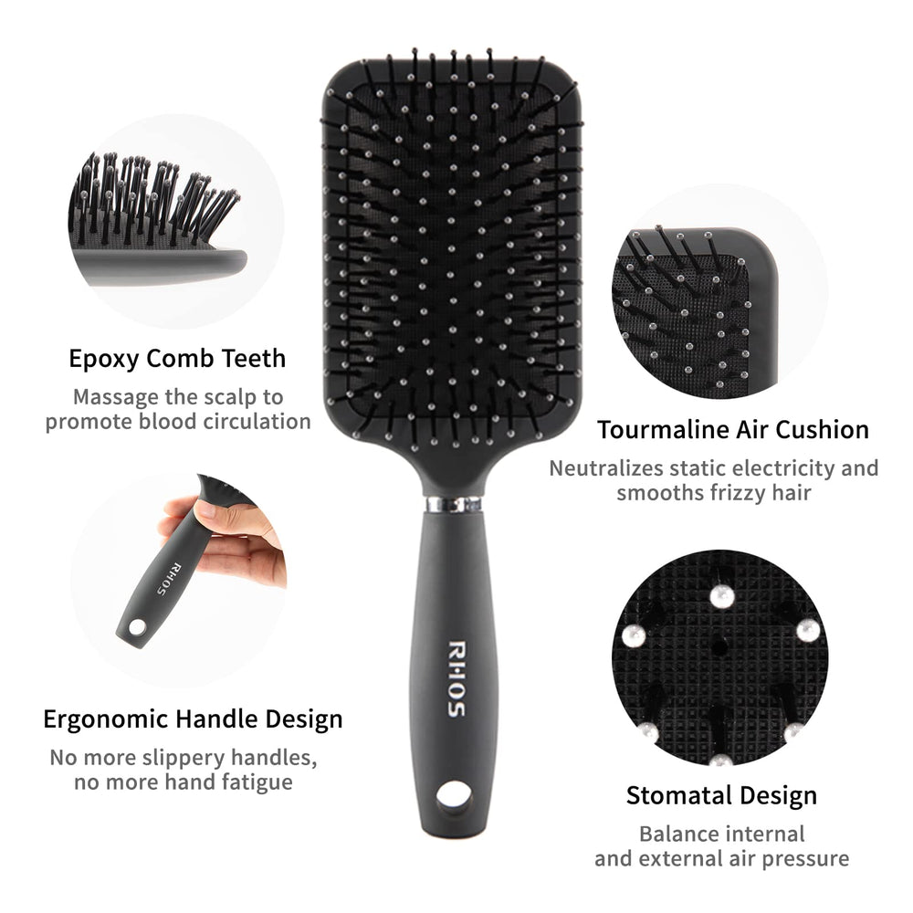 Idéale sur cheveux mouillés ou secs pour lisser et démêler.