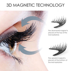 Richie House cils magnetiques adapables formes yeux pour un effet personnalise.