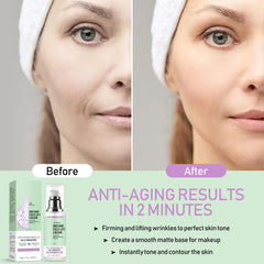 Application fine sur les zones ciblées du visage avec Richie House Lift