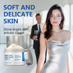 Crème Richie House Niacinamide-Glutathione: soutien barrière cutanée et éclat.