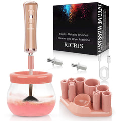 Nettoyeur de pinceaux électrique RICRIS pour un nettoyage rapide des pinceaux.