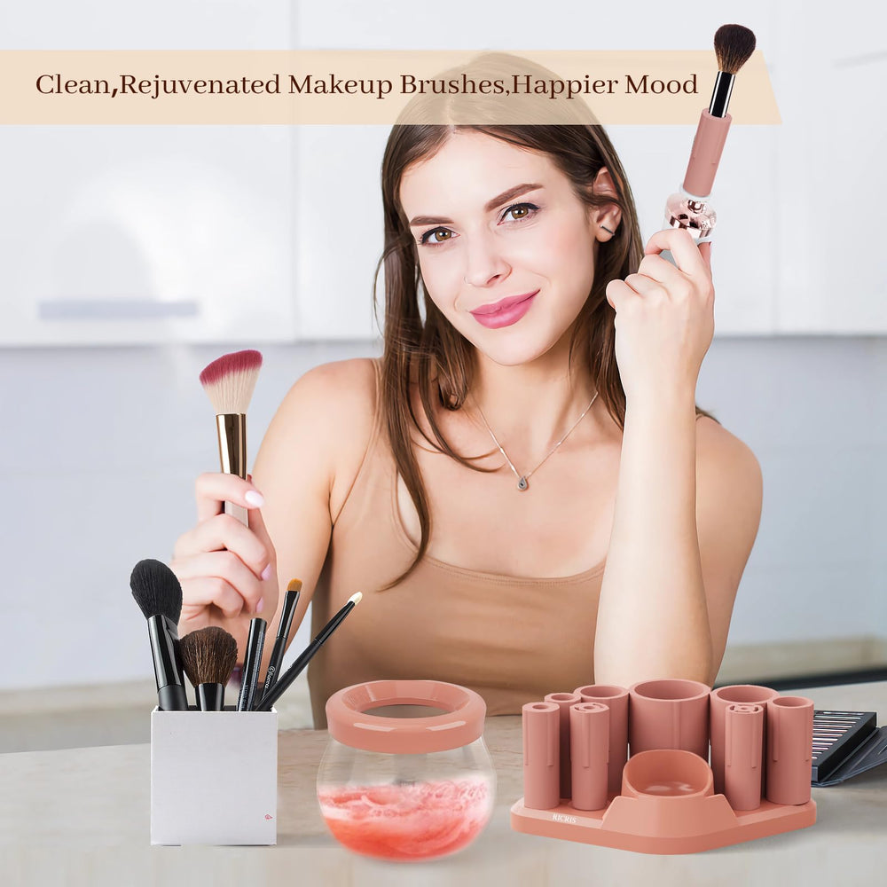 RICRIS Utilisation quotidienne: brosse maquillage prête rapidement après chaque lavage.