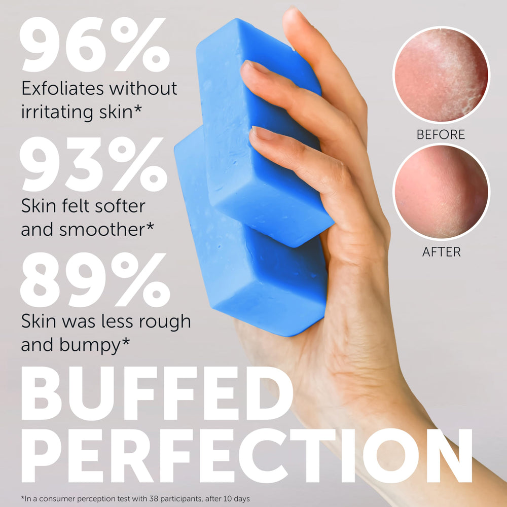 Rida-barre peau plus lisse sur les jambes après utilisation.