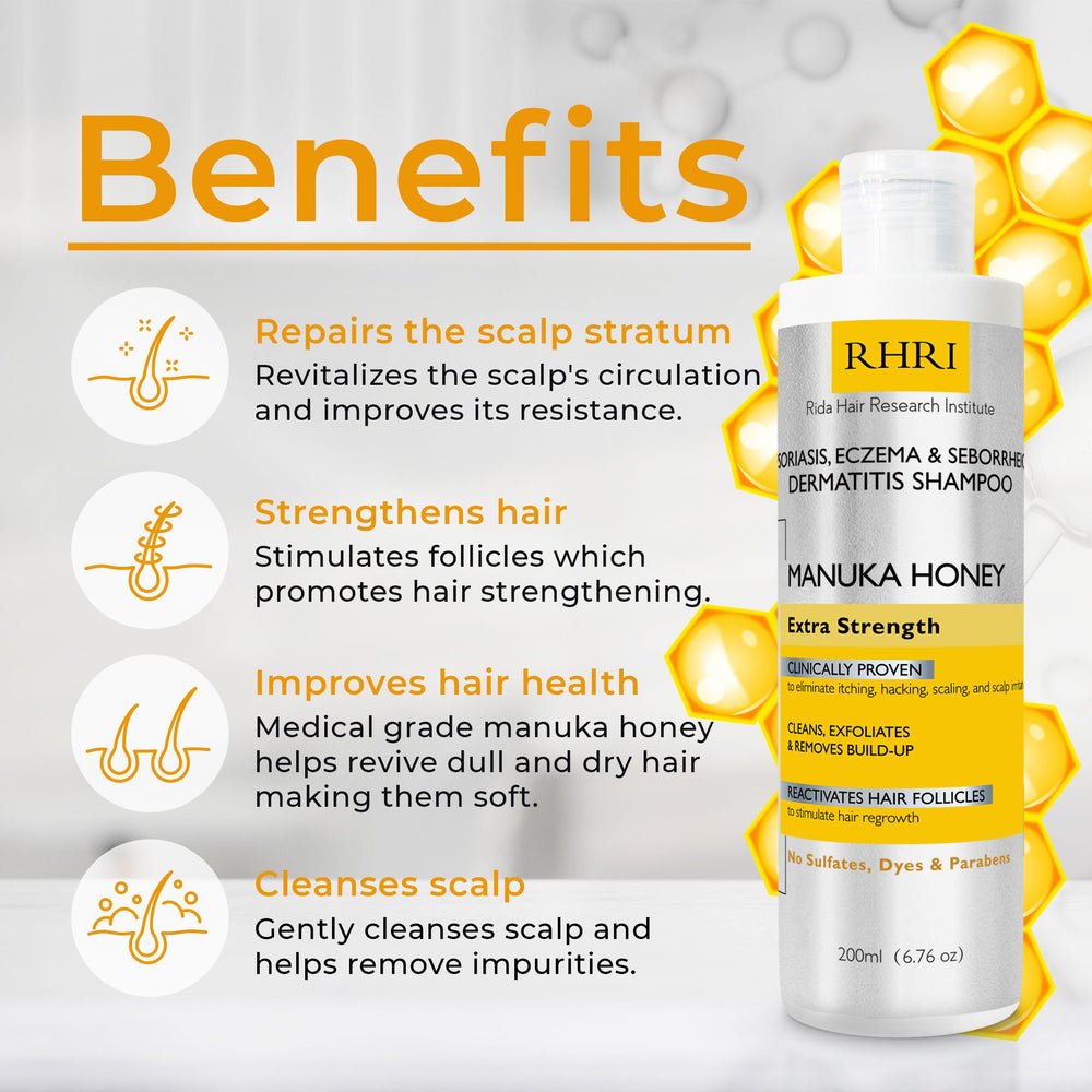 Rida Hair Miel de Manuka, ingrédient nourrissant pour le cuir chevelu
