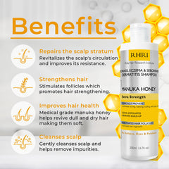 Rida Hair Miel de Manuka, ingrédient nourrissant pour le cuir chevelu