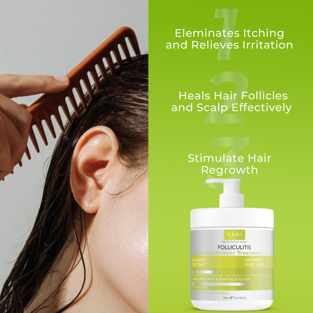 Rida Hair Research Institute – Formule sans sulfates, parabènes et colorants artificiels.