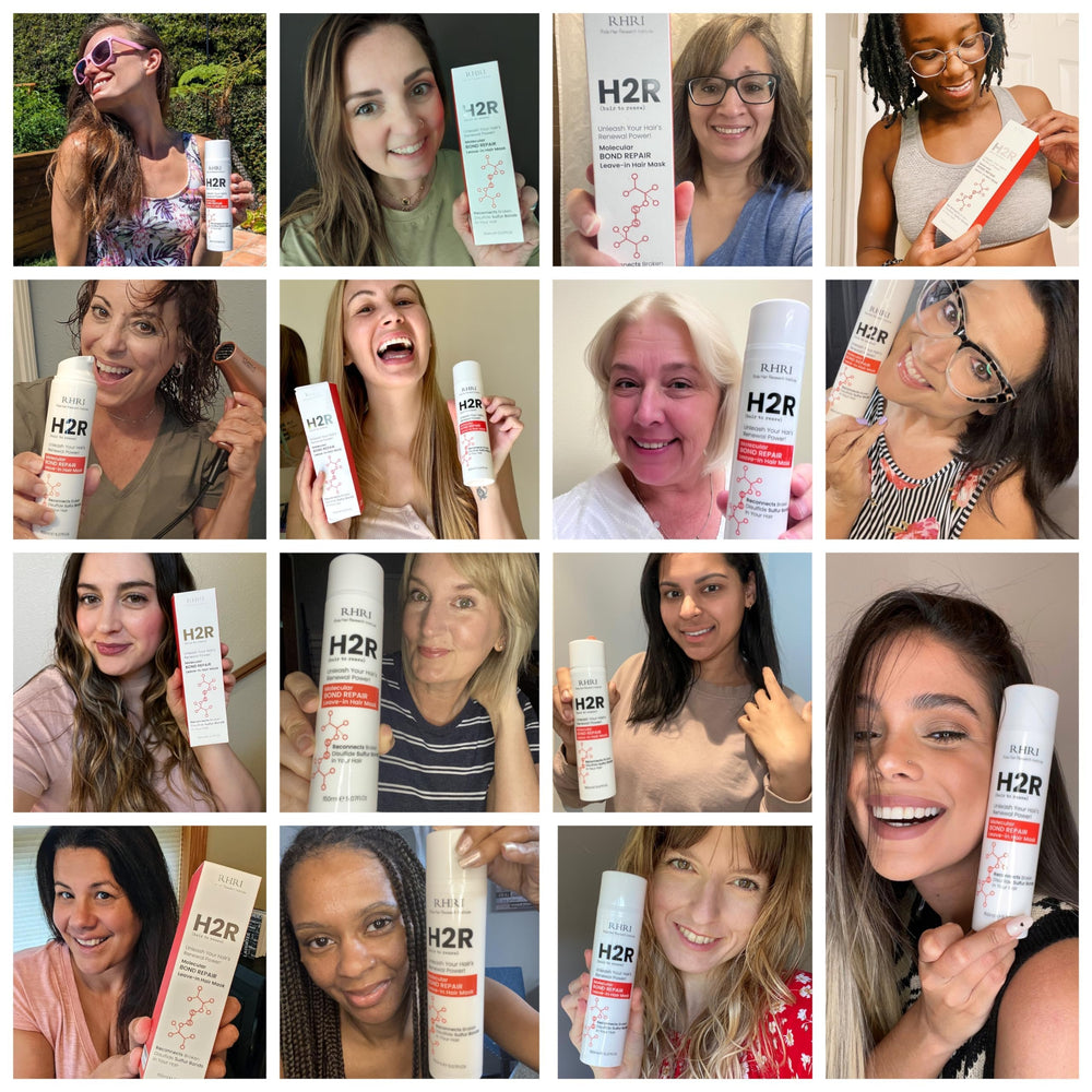 Contrôle du frizz Rida Hair Research Institute: fini plus net et brillance naturelle