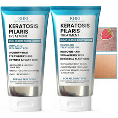 Rida KP Bump Eraser Scrub Corps—Exfolie en douceur pour peau plus lisse et hydratée.