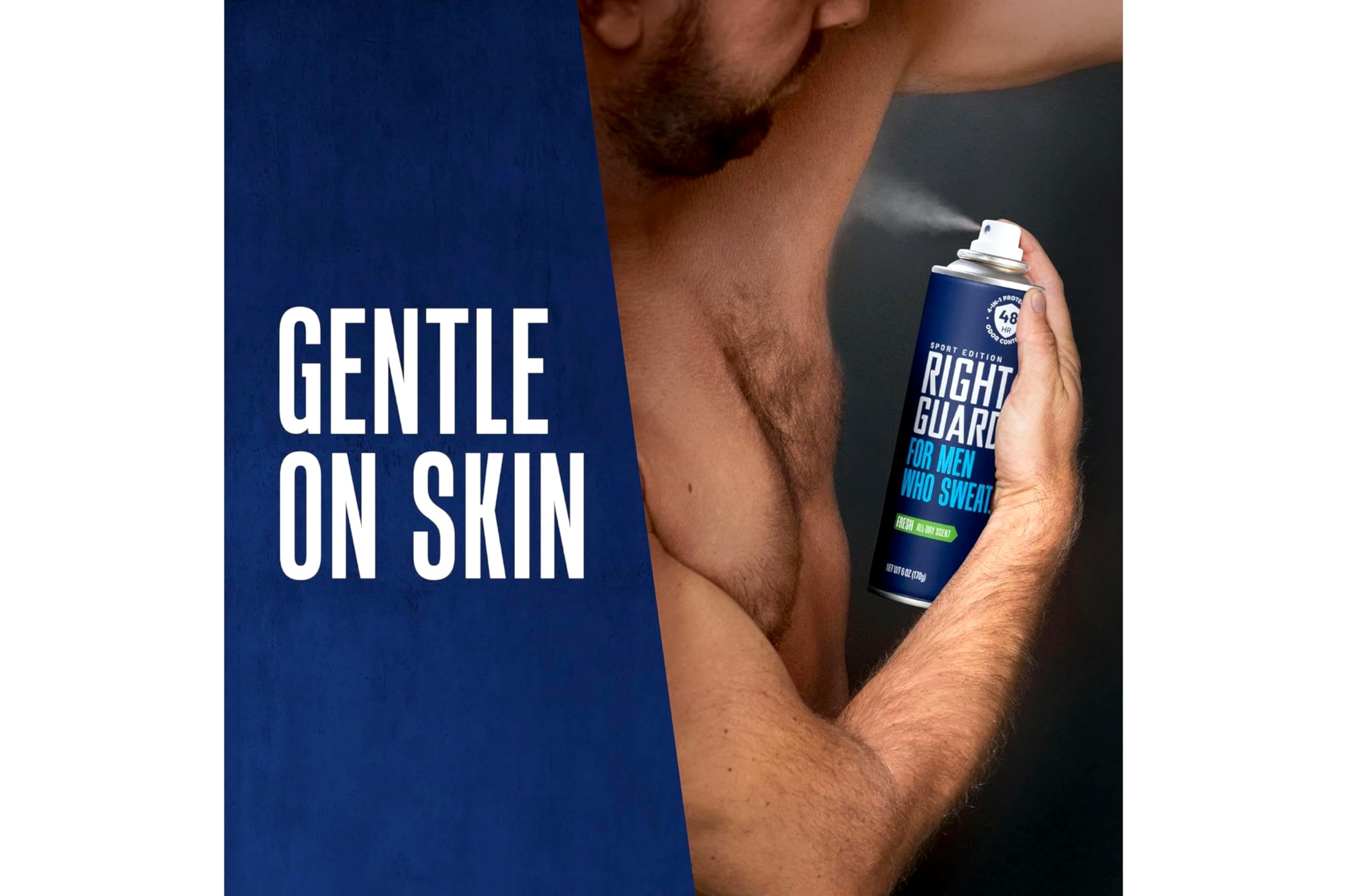 Right Guard déodorant antitranspirant Sport Frais, pack de 5 bouteilles pratique à la maison.