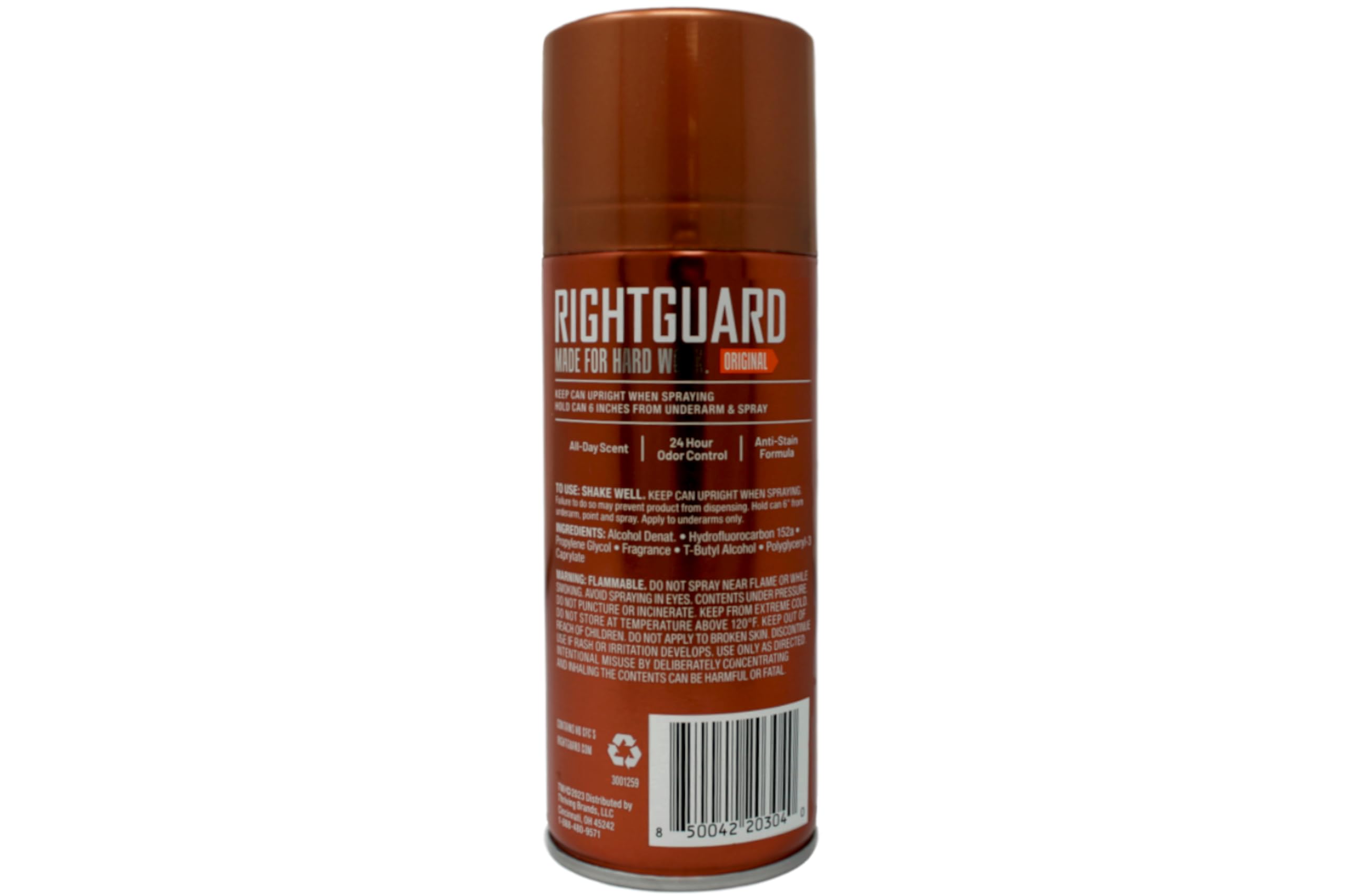 Right Guard Sport Déodorant aérosol Original – arôme classique pour une fraîcheur discrète.