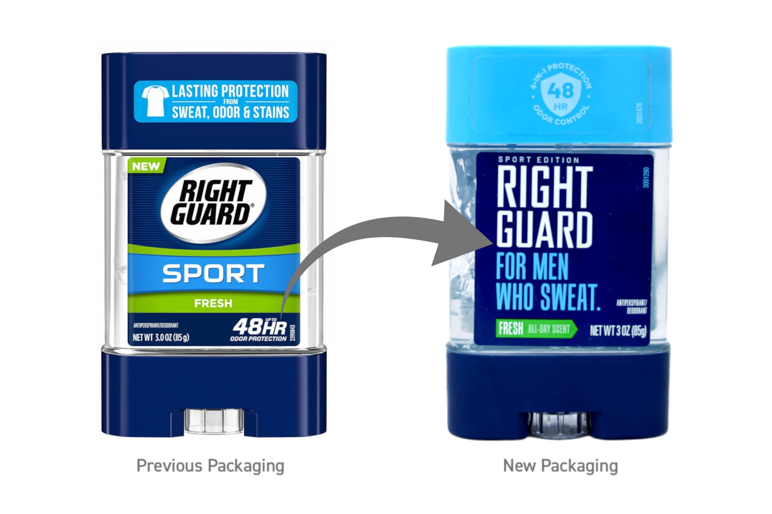 Application simple sur les aisselles avec ce gel clair.