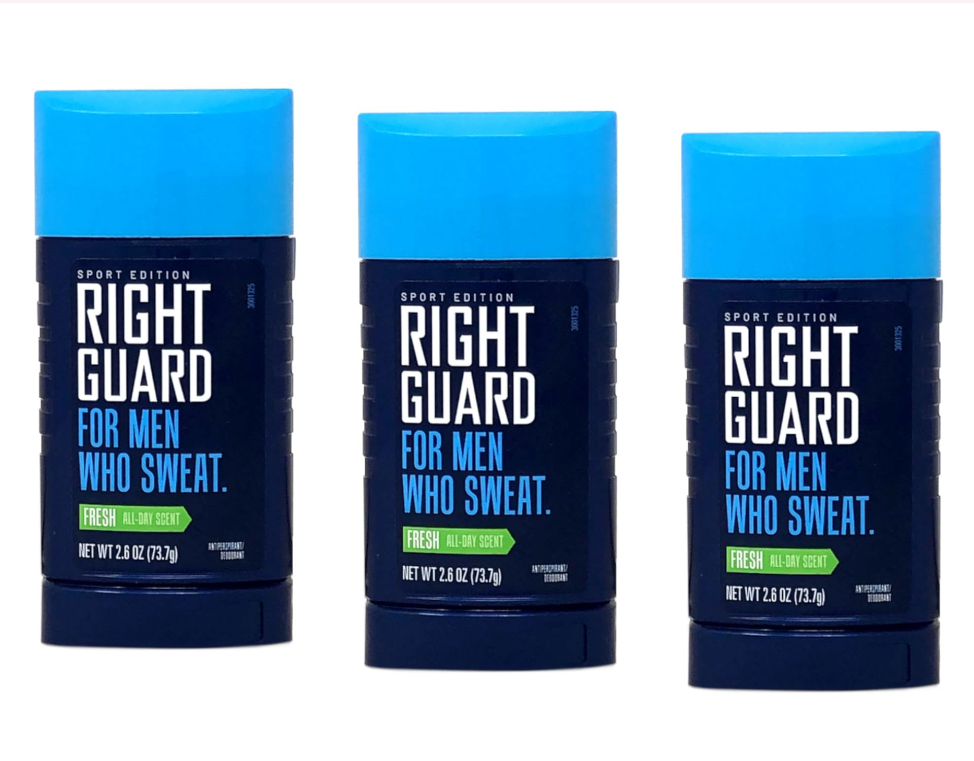Right Guard Sport Frais Bille Invisible Application rapide sur peau propre et sèche.