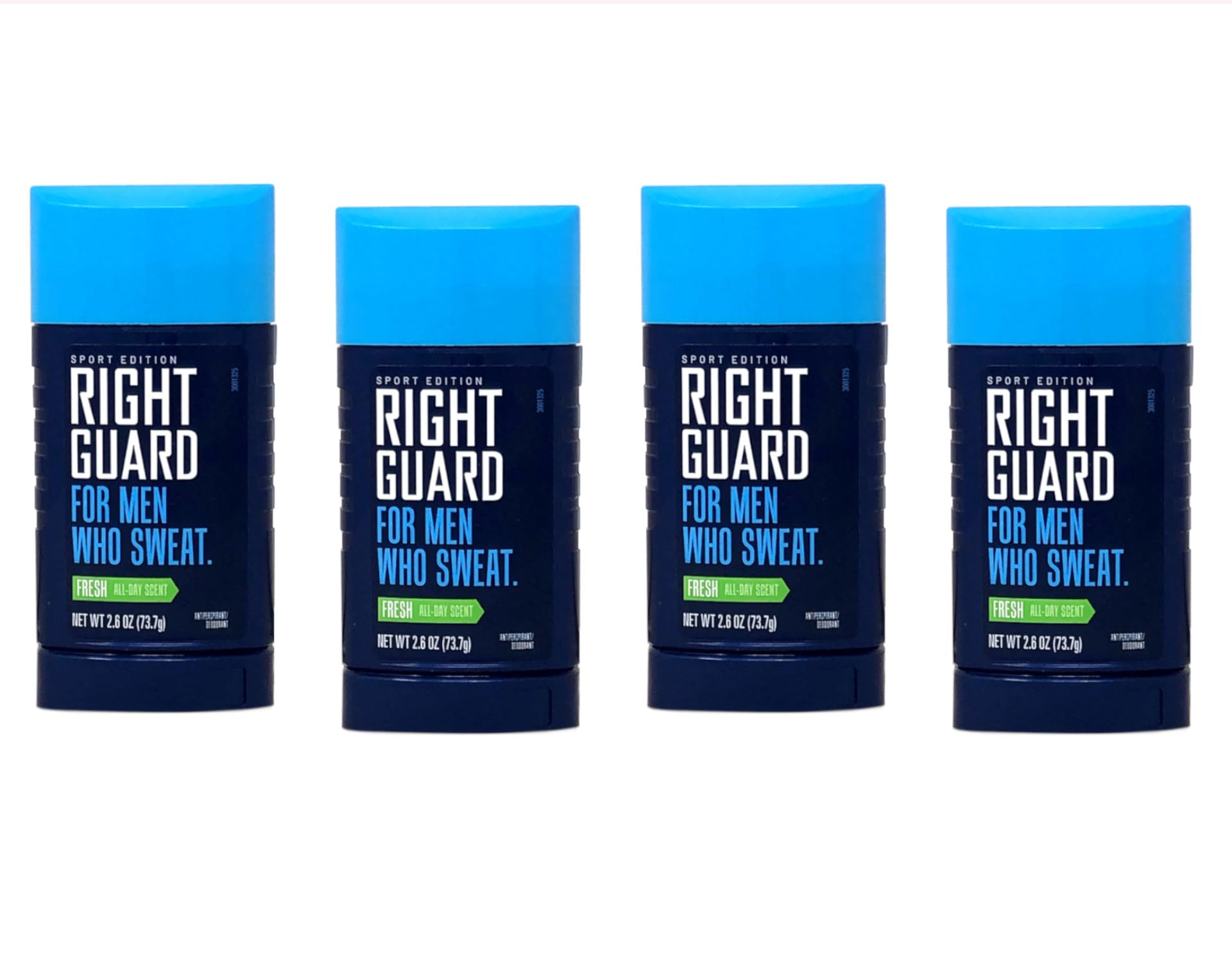 Right Guard Sport Fresh Scent Invisible Solide emballage individuel: pratique en déplacement