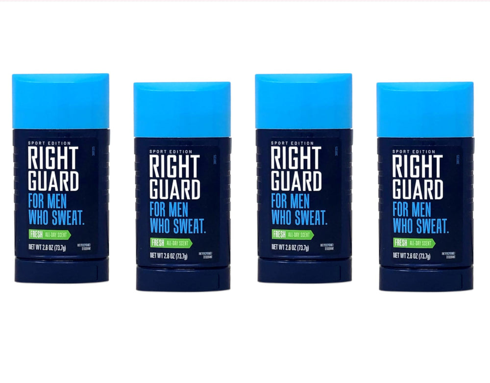 Right Guard Sport Fresh Scent Invisible Solide emballage individuel: pratique en déplacement