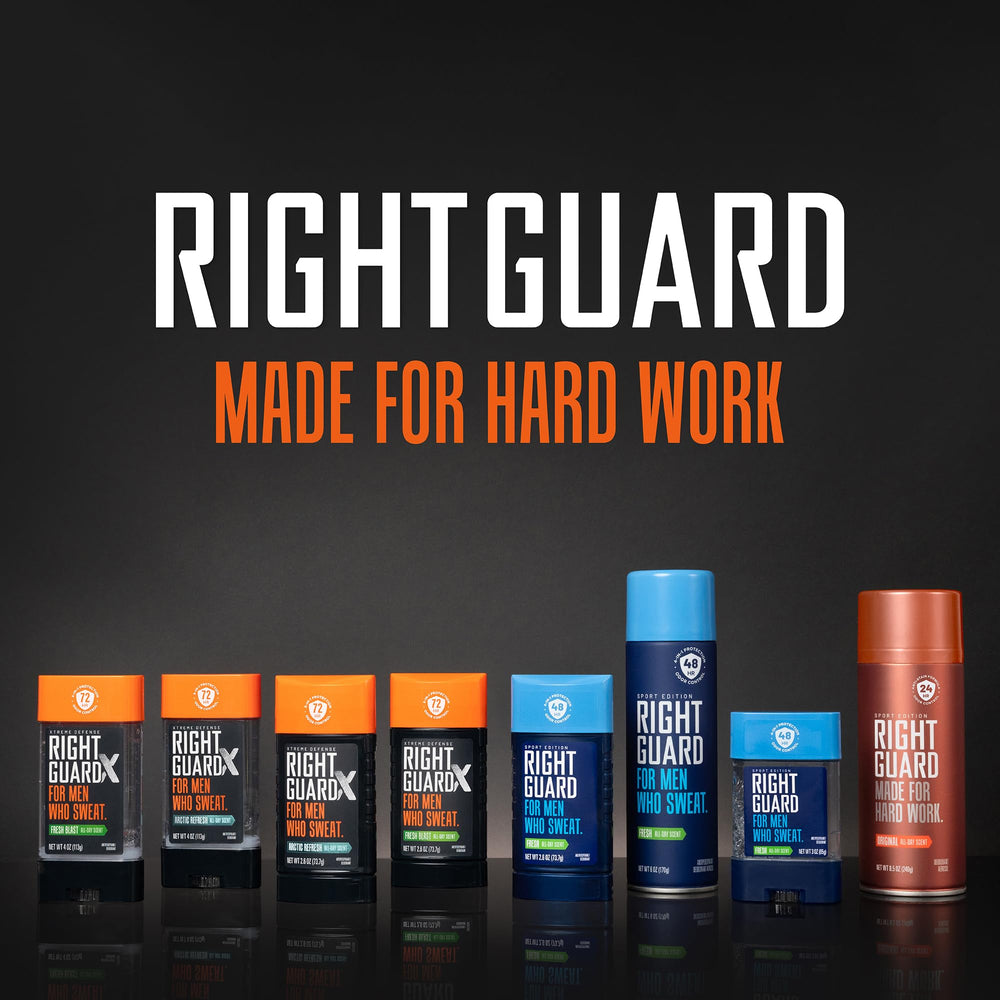 Right Guard Sport Original offre un séchage rapide sans résidu