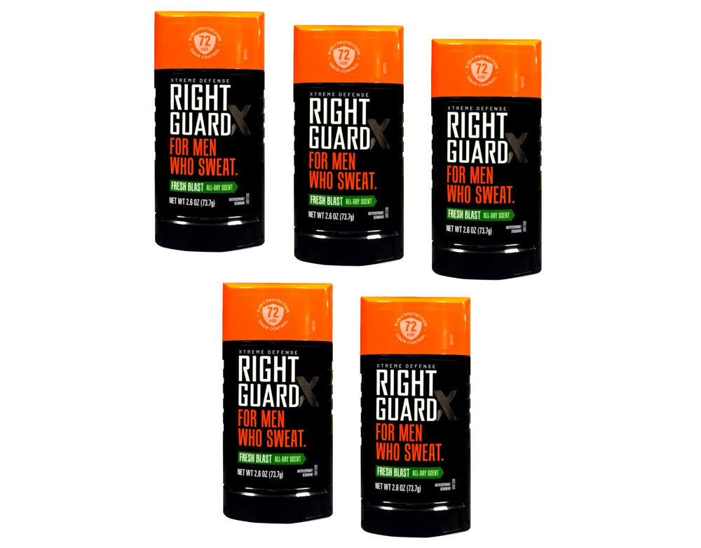 Right Guard Xtreme Defense – emballage Fresh Blast, fraîcheur instantanée