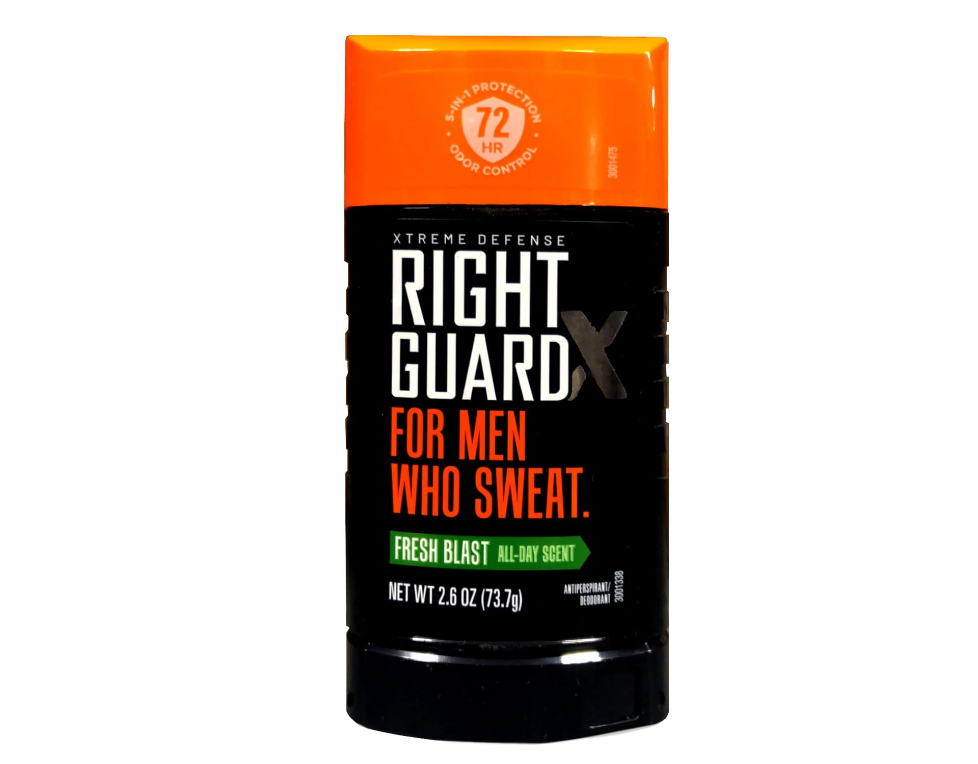 Right Guard Xtreme Defense – pack de 5 déodorants pour une utilisation continue