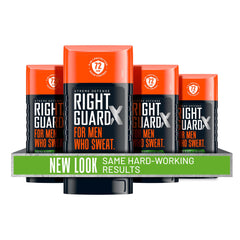 Right Guard Xtreme Defense déodorant anti-transpirant, application fluide et fraîcheur durable.
