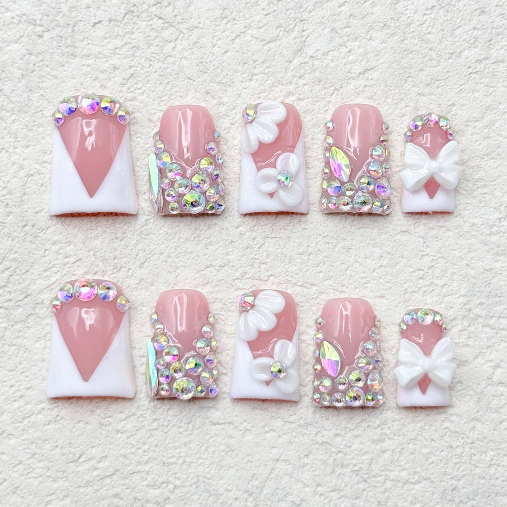RIICFDD kit ongles adhésif colle stylet: ajustement facile.