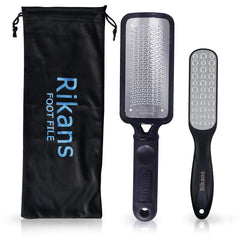 Rikans Colossal lime-pieds professionnelle humide pour une peau des pieds lisse et douce.