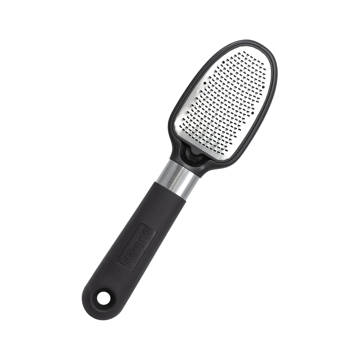 Rikans Raspe-Pieds double-face pour exfolier efficacement les pieds.