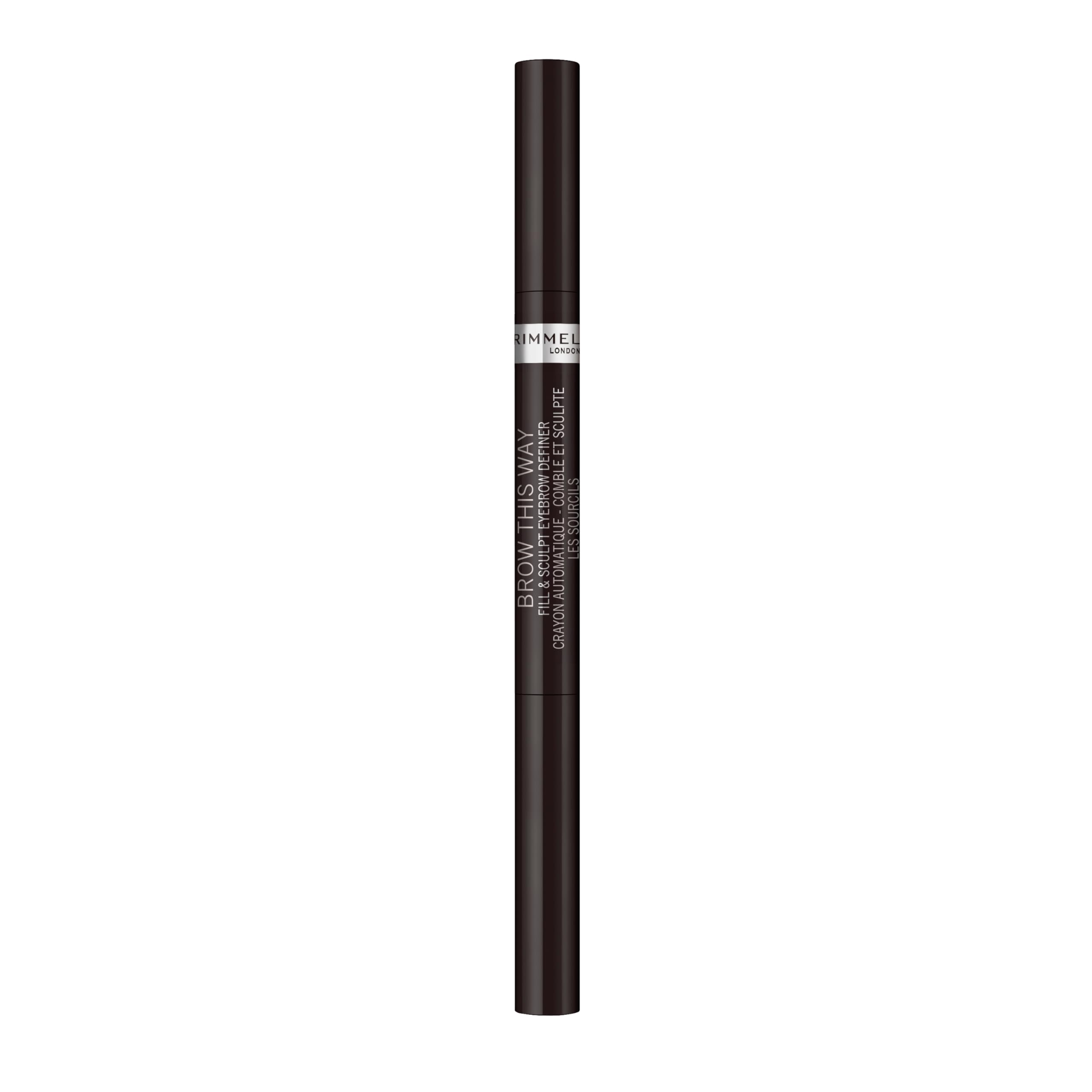 Rimmel Brow This Way Fill-Sculpt crayon sourcils pour définition durable.