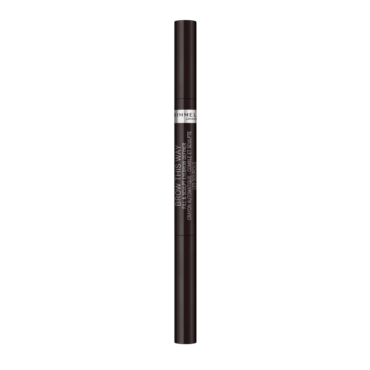 Rimmel Brow This Way Fill-Sculpt crayon sourcils pour définition durable.