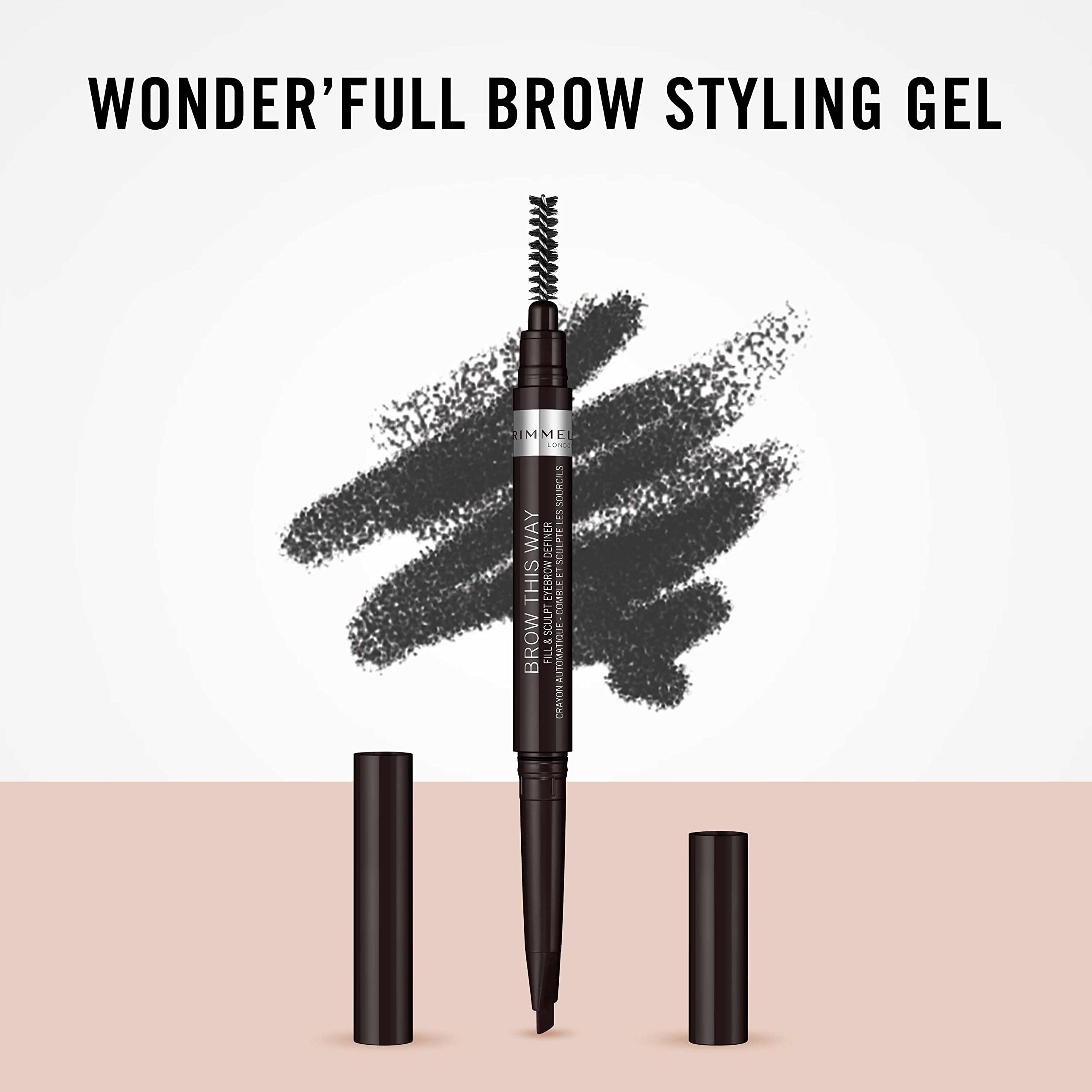 Teinte Soft Black pour un fini sombre et naturel.