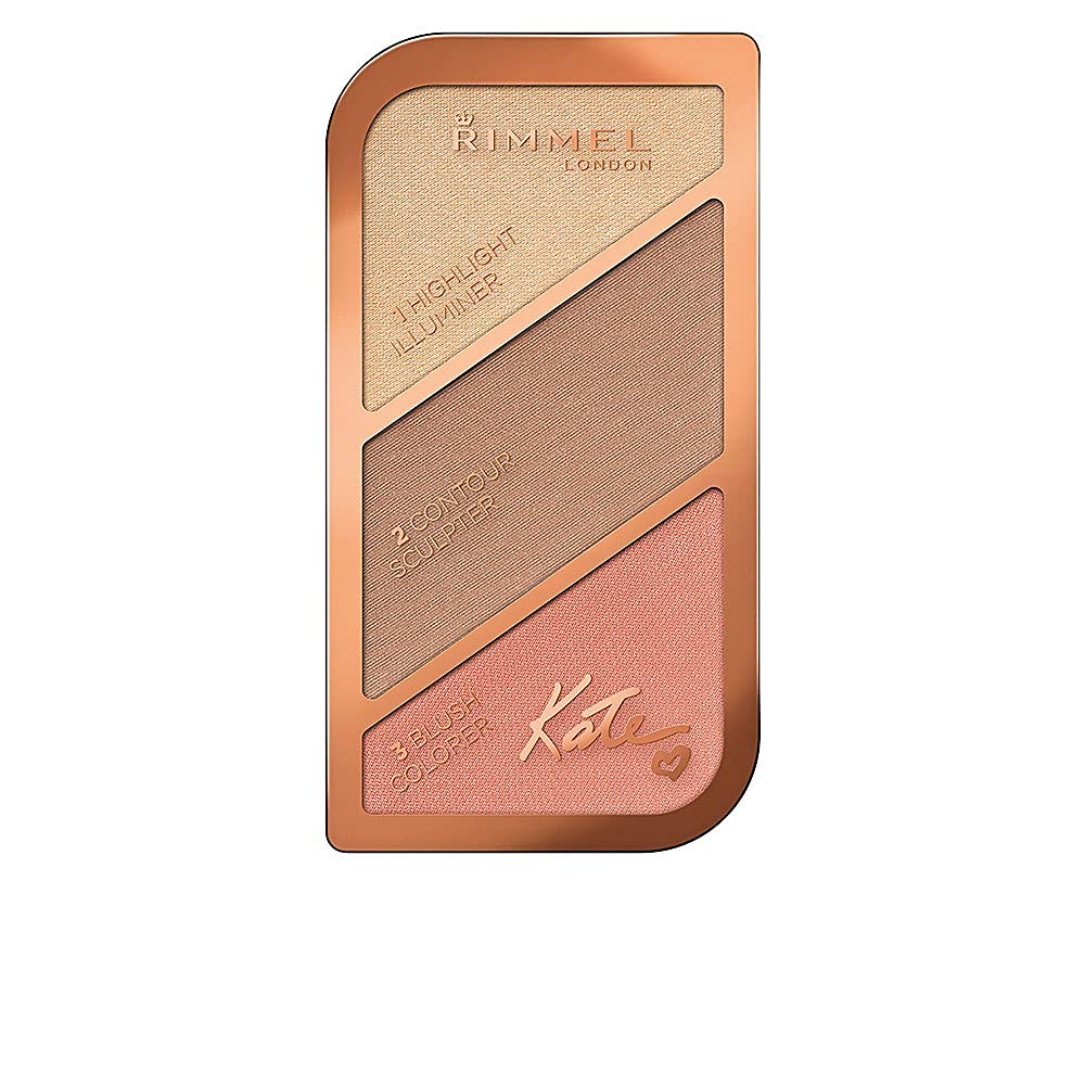 Rimmel Kate Palette Sculptante 002 Corail Éclat pour sculpter et éclairer le teint