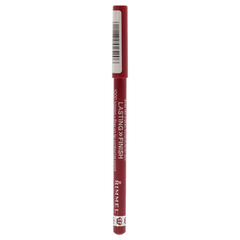 Crayon contour des lèvres Rimmel India Pink 004, précision et tenue prolongée.
