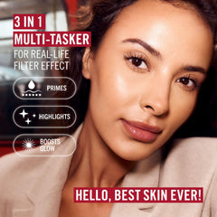 Rimmel Multi-Tasker application-avec-pinceau-soft-touch: application précise et sans salissure.