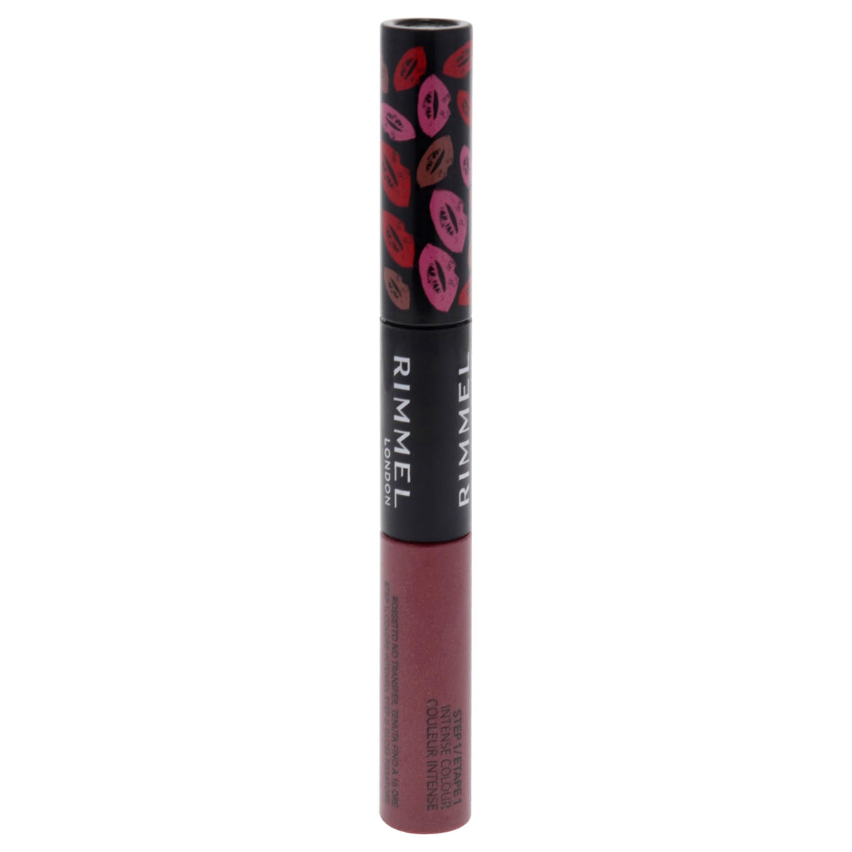 Rimmel Provocalips Just Teasing, bouteille montrant la teinte longue tenue pour soirées et occasions