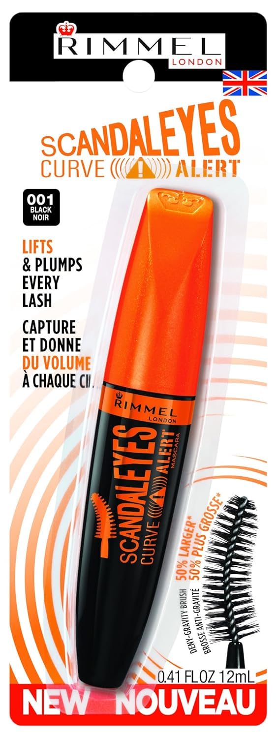 Parfait au quotidien, effet spectaculaire avec le mascara Rimmel Curve Alert
