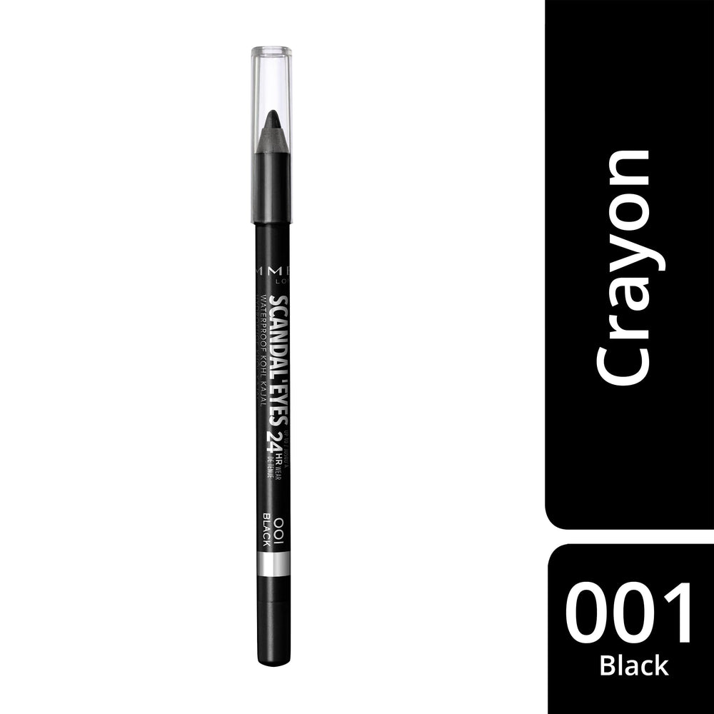 Rimmel Scandaleyes emballage noir élégant, pratique à glisser dans le sac.