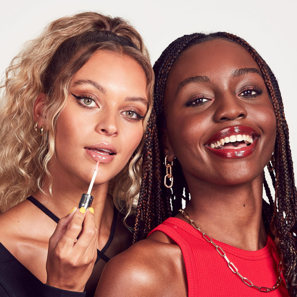 Rimmel Stay Glossy usage-seul-ou-sur-rouge permet une couleur polyvalente.