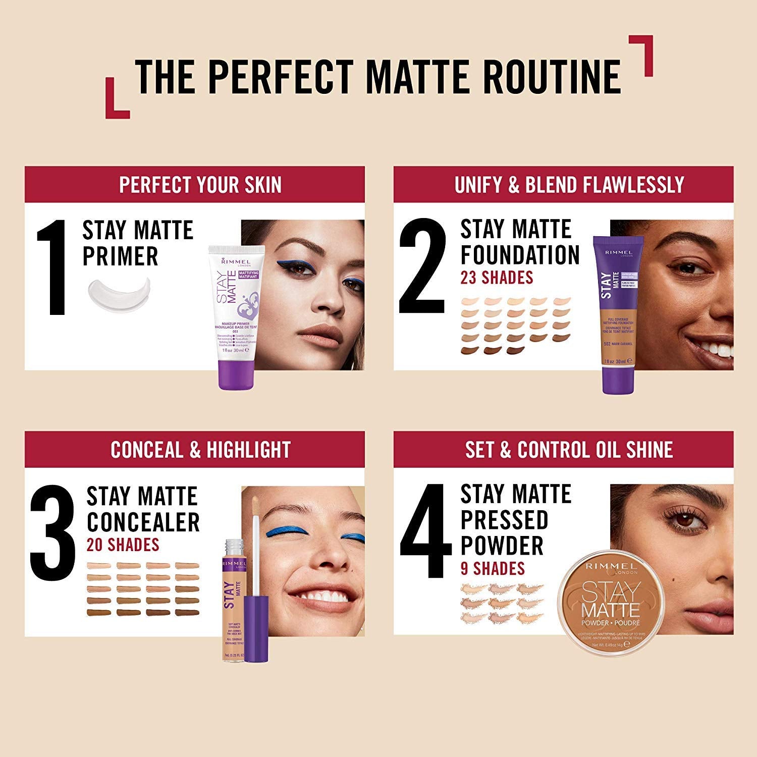 Application homogène grâce à la texture mousse aérienne.
