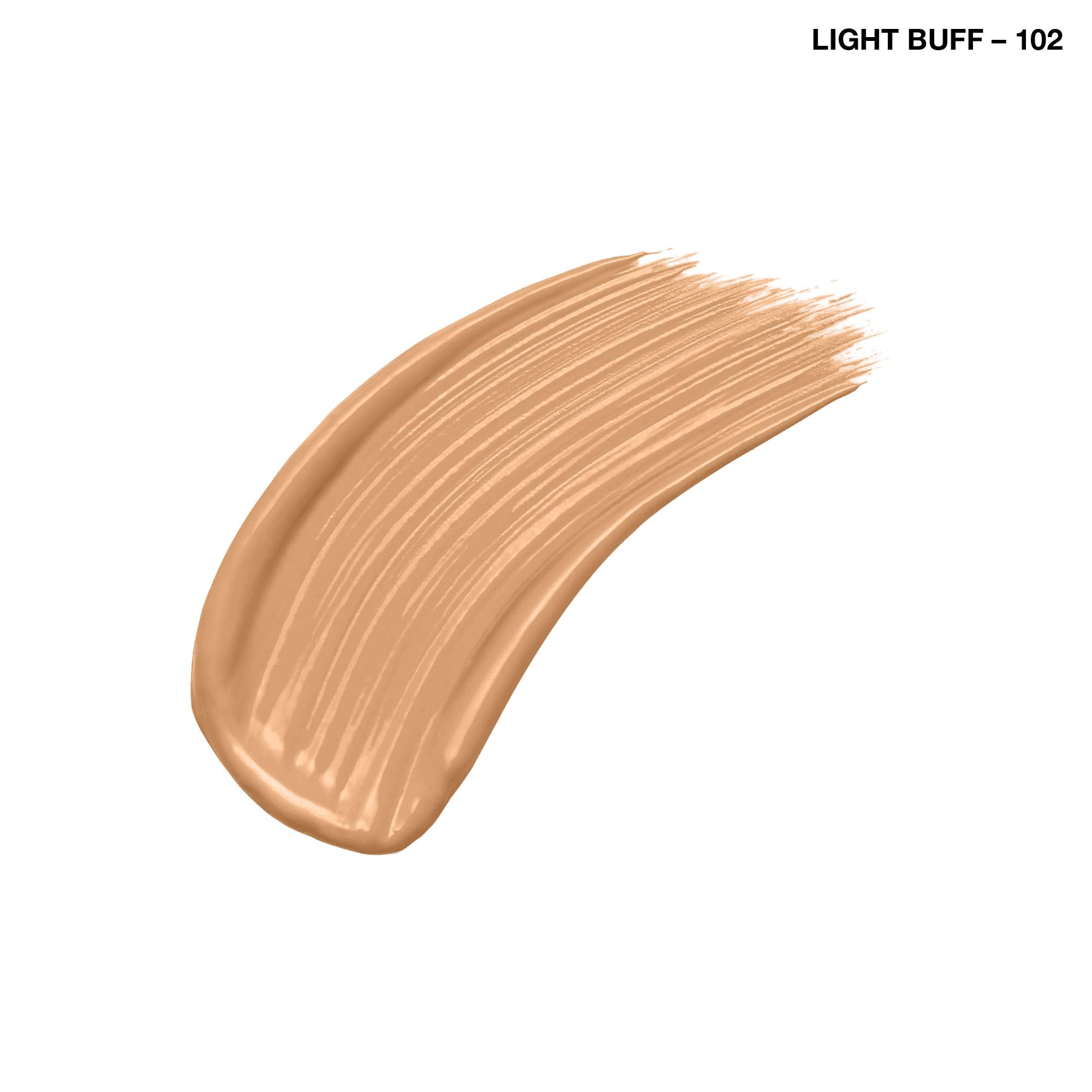 Rimmel Stay Matte Liquid Mousse en action, couverture moyenne à forte.
