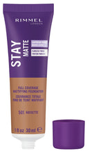 Rimmel Stay Matte Mousse – finition mate sur le visage et controle brillance.
