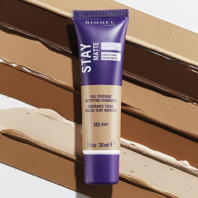 Rimmel Stay Matte Mousse – formule sans huile et sans parfum respectant la peau.