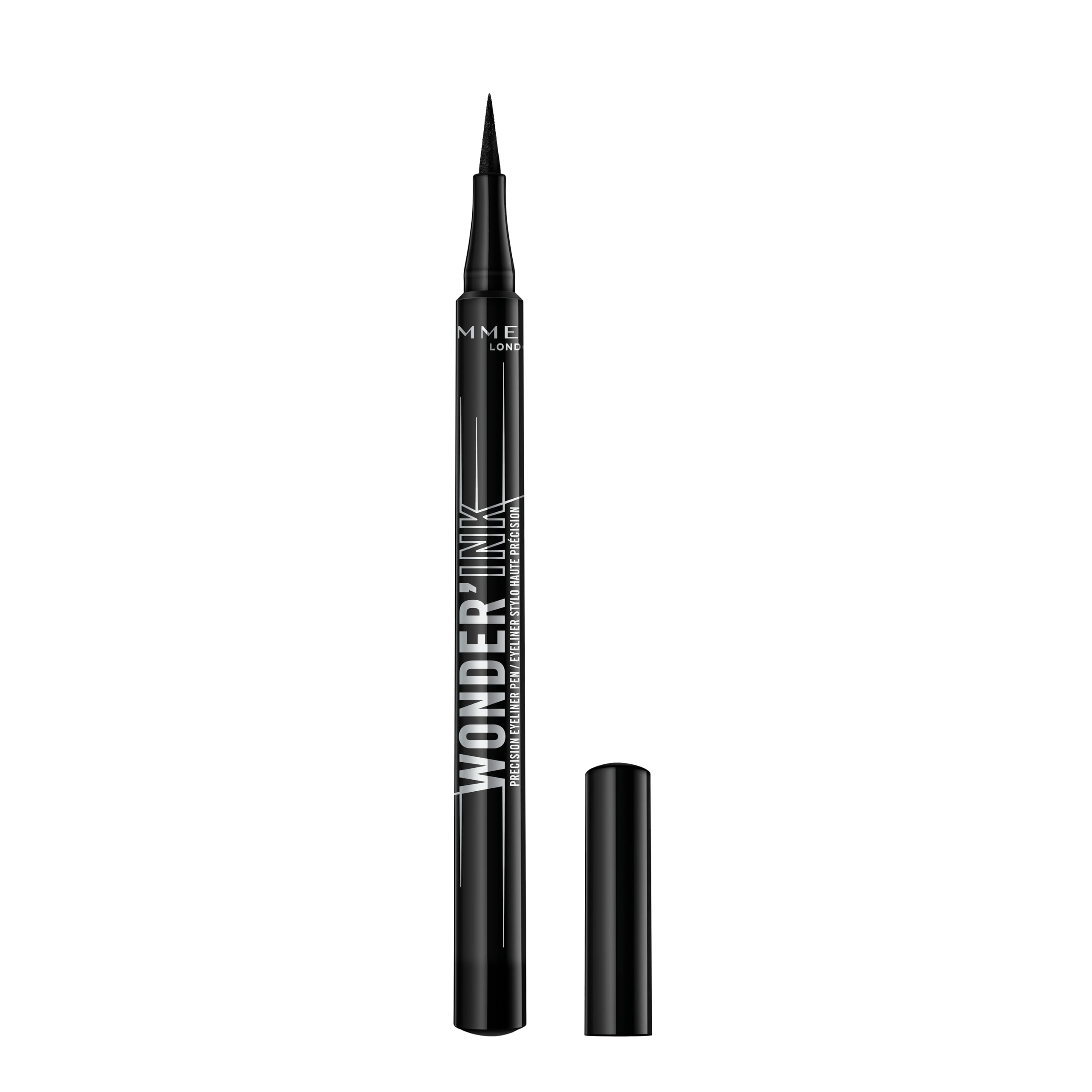 Rimmel WonderInk: stylo-feutre noir précis et fluide.