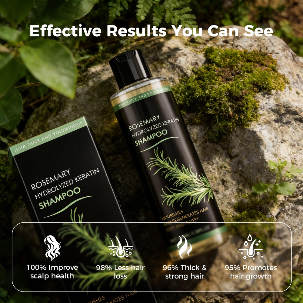 Extrait romarin concentré Rinlus, hydratation intense du cuir chevelu.