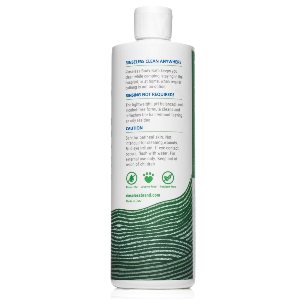 RINSELESS – formule concentrée économisant eau et temps.