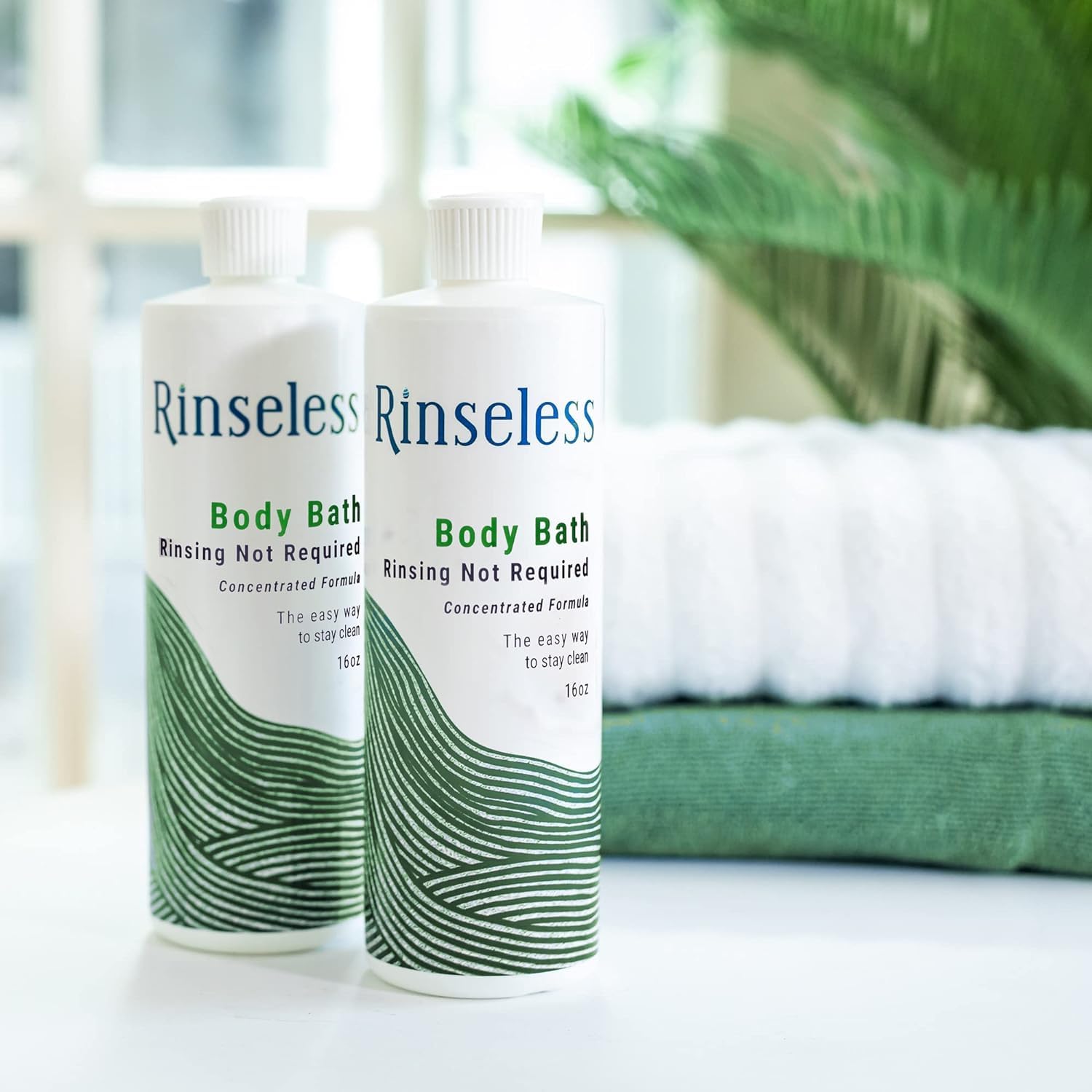 RINSELESS – gel doux pour peau sensible et nettoyage sans rinçage.