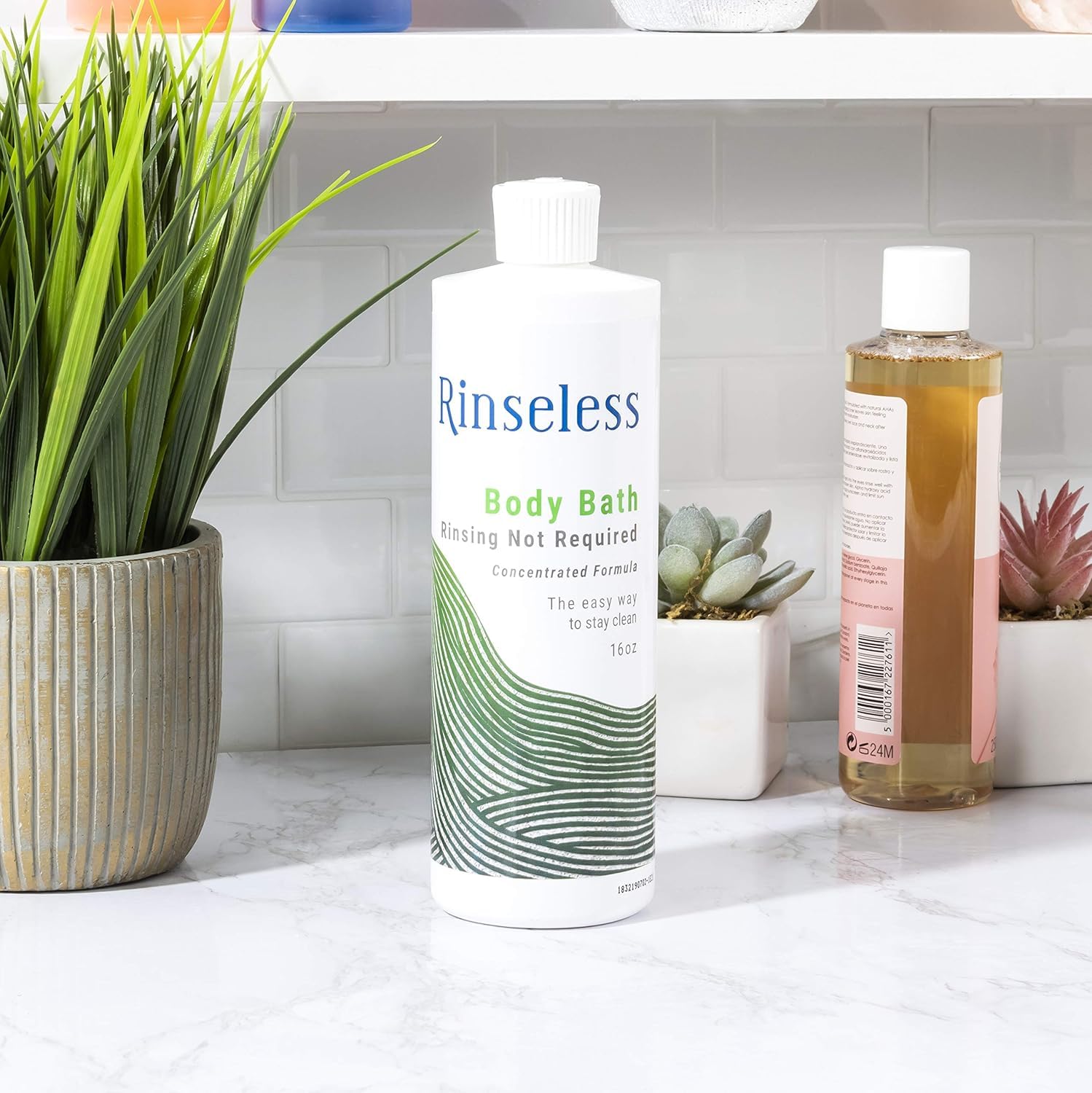 RINSELESS – utilisation en voyage ou camping sans eau.