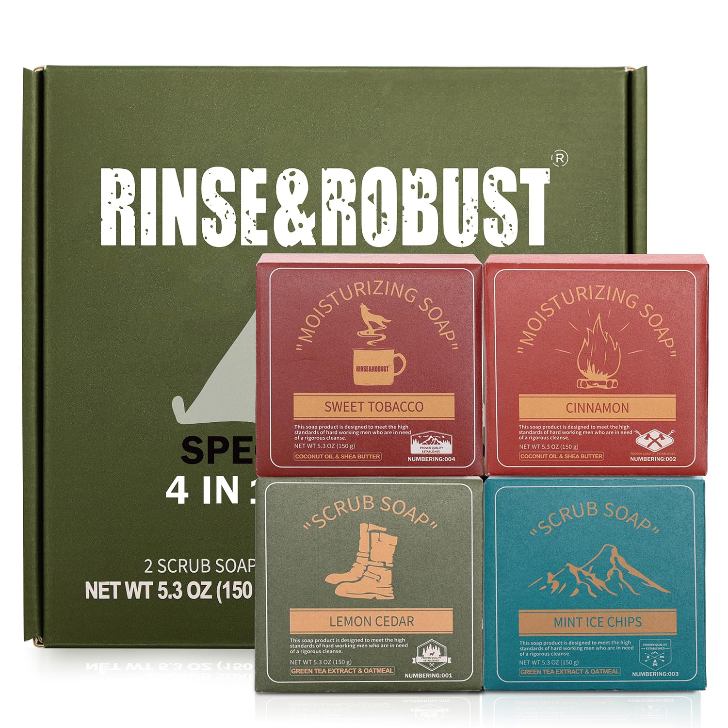 Rinse & Robust coffret homme – cadeau pratique et élégant