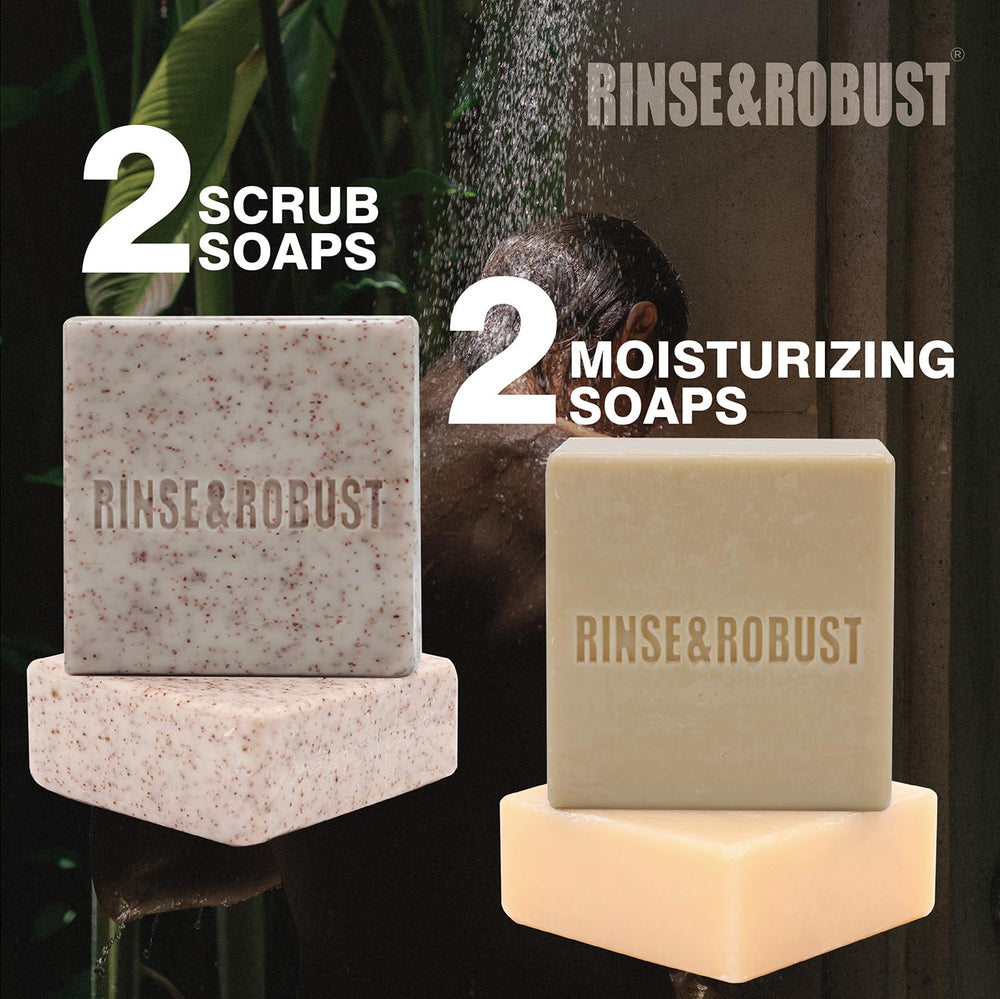 Rinse & Robust savon menthe glace – sensation rafraîchissante